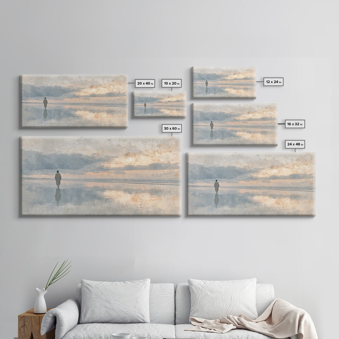 Radiant Peace – Framed Canvas Print – Christian Christmas Art – Christian Wall Art – Christian Art Canvas – Jesus Painting – Christmas Art