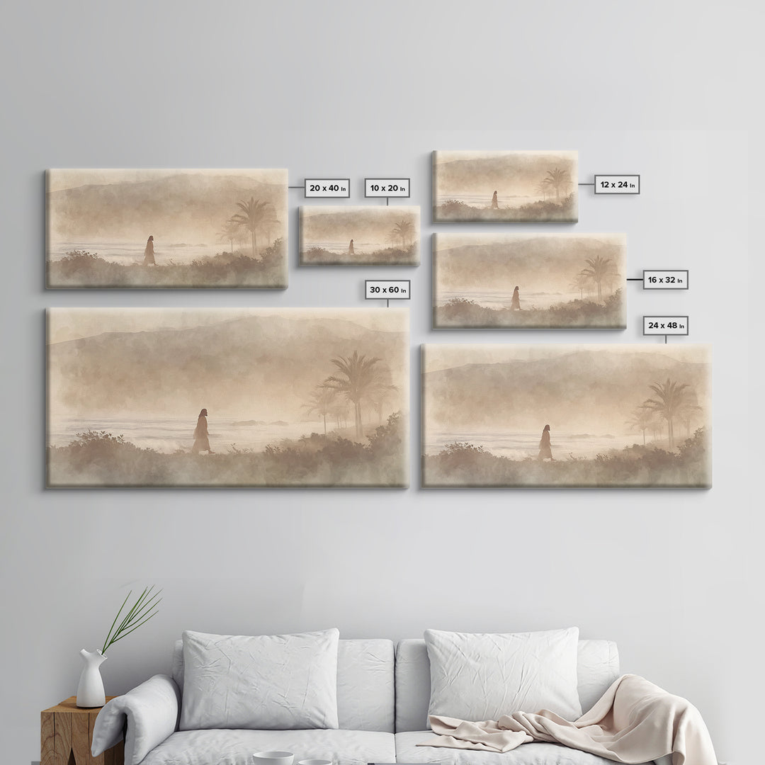 Silent Wonder – Framed Canvas Print – Christian Art Print – Subtle Christian Art – Christian Wall Art – Unique Christian Art – Christian Ch