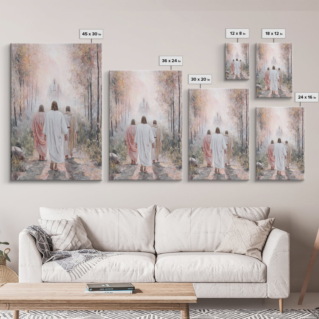 Forest Revelation, Framed Canvas Print, Christian Art Canvas, Christian Wall Art, Christian Paintings, Christian Art Work, Christian Gift I