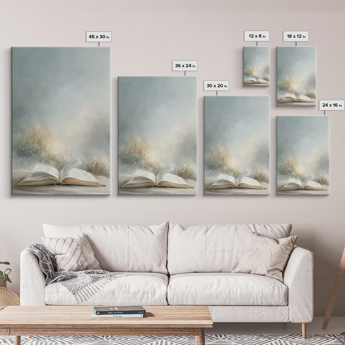 Dawn Of Revelation – Framed Canvas Print – Christian Art Canvas – Christian Wall Art – Jesus Painting – Christian Christmas Art – Christian