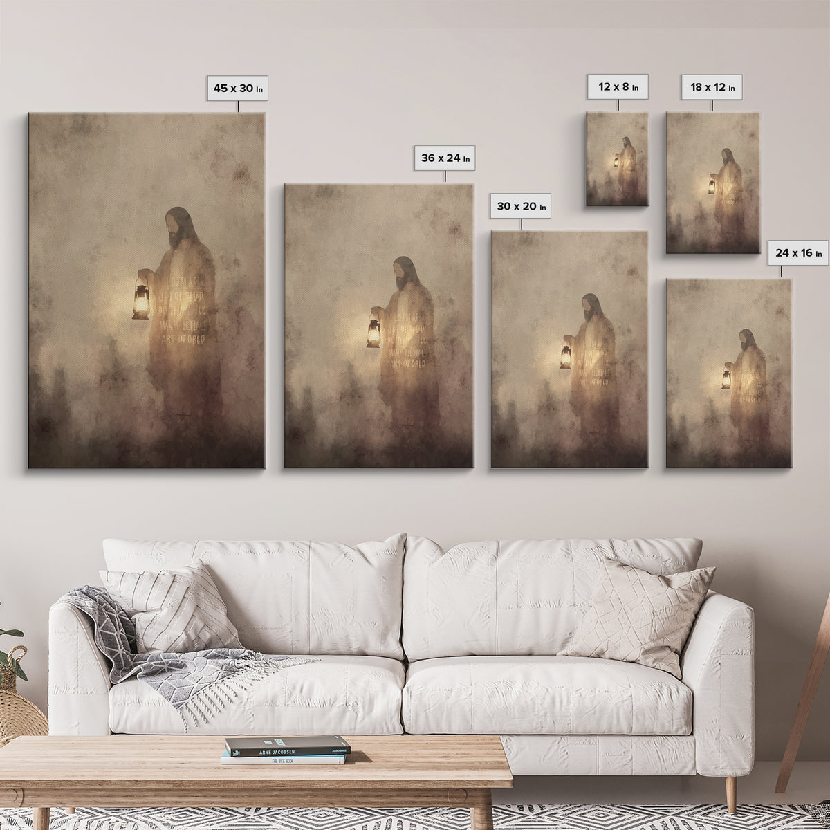 Eternal Wayfarer – Framed Canvas Print – Christian Art Canvas – Christian Wall Art – Christian Gift Ideas – Christian Decor – Christian Art