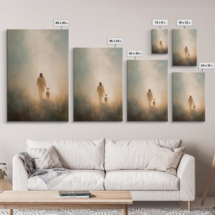 Light Of Mercy, Framed Canvas Print, Jesus Art Print, Christian Art Painting, Moody Christian Art, Christian Wall Art, Christian Gift Ideas