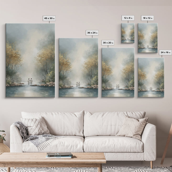 Child Of Peace | Framed Canvas Print | Christian Art Canvas | Christian Wall Art | Jesus Painting | Modern Christian Art | Christian Decor