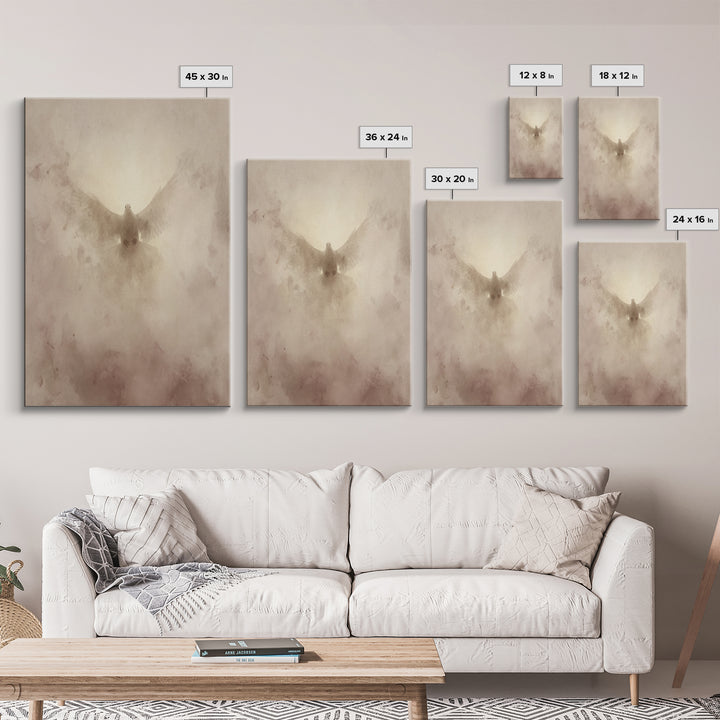 Burst Of Divine Light – Framed Canvas Print – Christian Art Canvas – Christian Art – Christian Wall Art – Christian Decor – Christian Chris