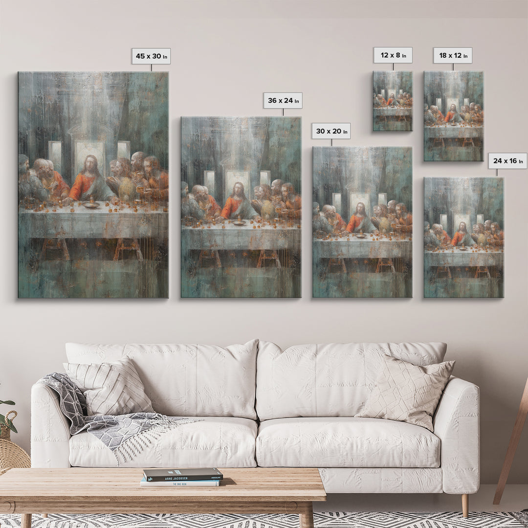 Temple Of Grace | Framed Canvas Print | Christian Art Canvas | Christian Wall Art | Subtle Christian Art | Christian Gift | Jesus Art | Chr
