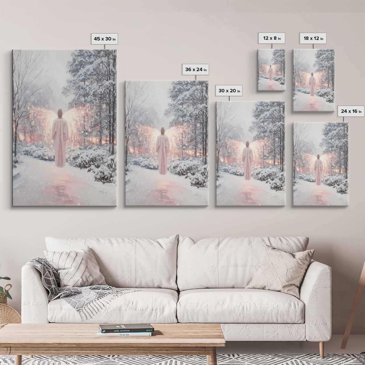 Lantern Of Heaven – Framed Canvas Print – Christian Art – Christian Wall Art – Christian Art Canvas – Christmas Art – Unique Christian Art