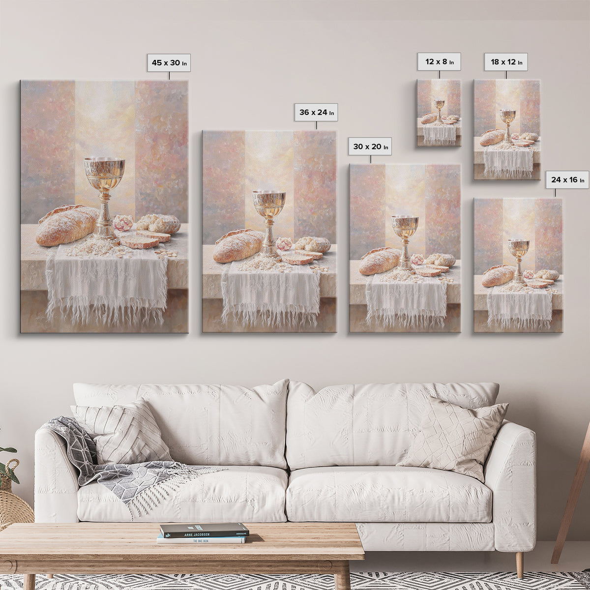 Covenant Of Peace – Framed Canvas Print – Christian Art Canvas – Christian Wall Art – Modern Christian Art – Christian Gift