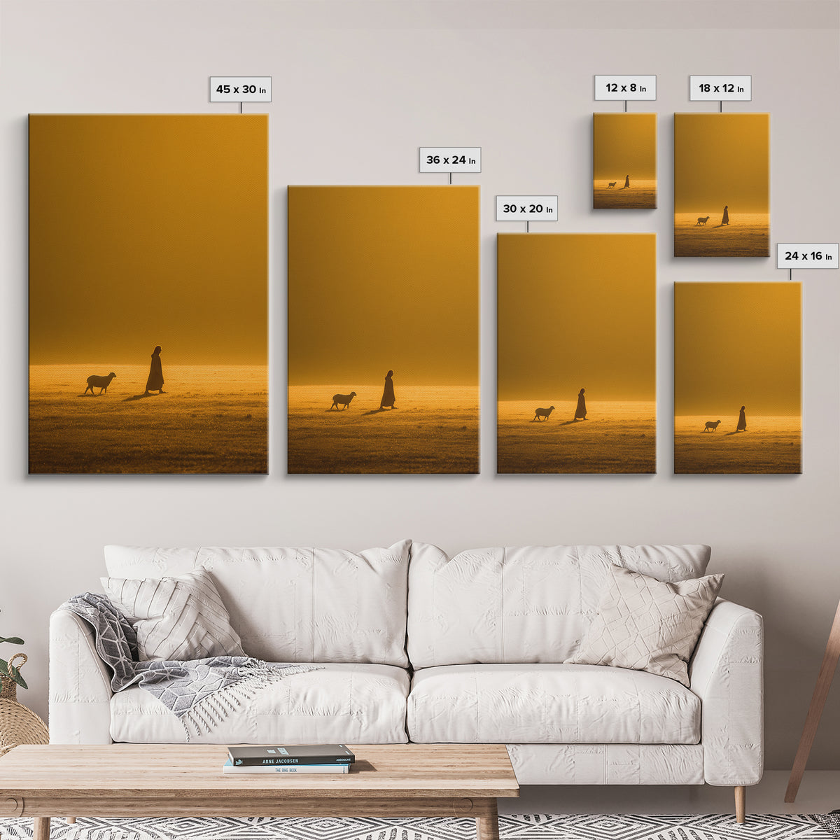 Celestial Dawn Cross | Framed Canvas Print | Christian Wall Art | Christian Art Canvas | Christmas Art | Jesus Painting | Christian Christm
