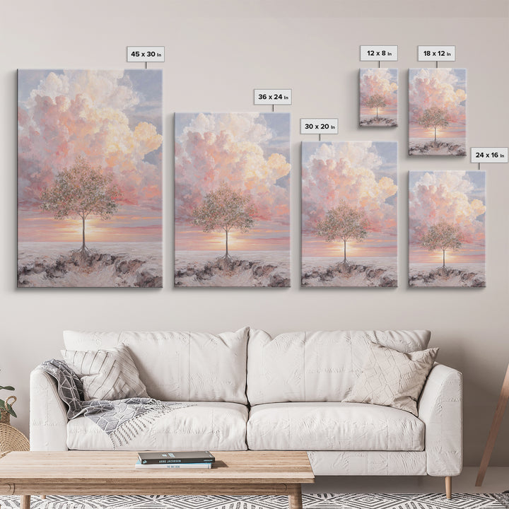 Dawn Of Renewal | Framed Canvas Print | Christian Art Canvas | Christian Wall Art | Christian Art Gift | Modern Christian Art | Christian D