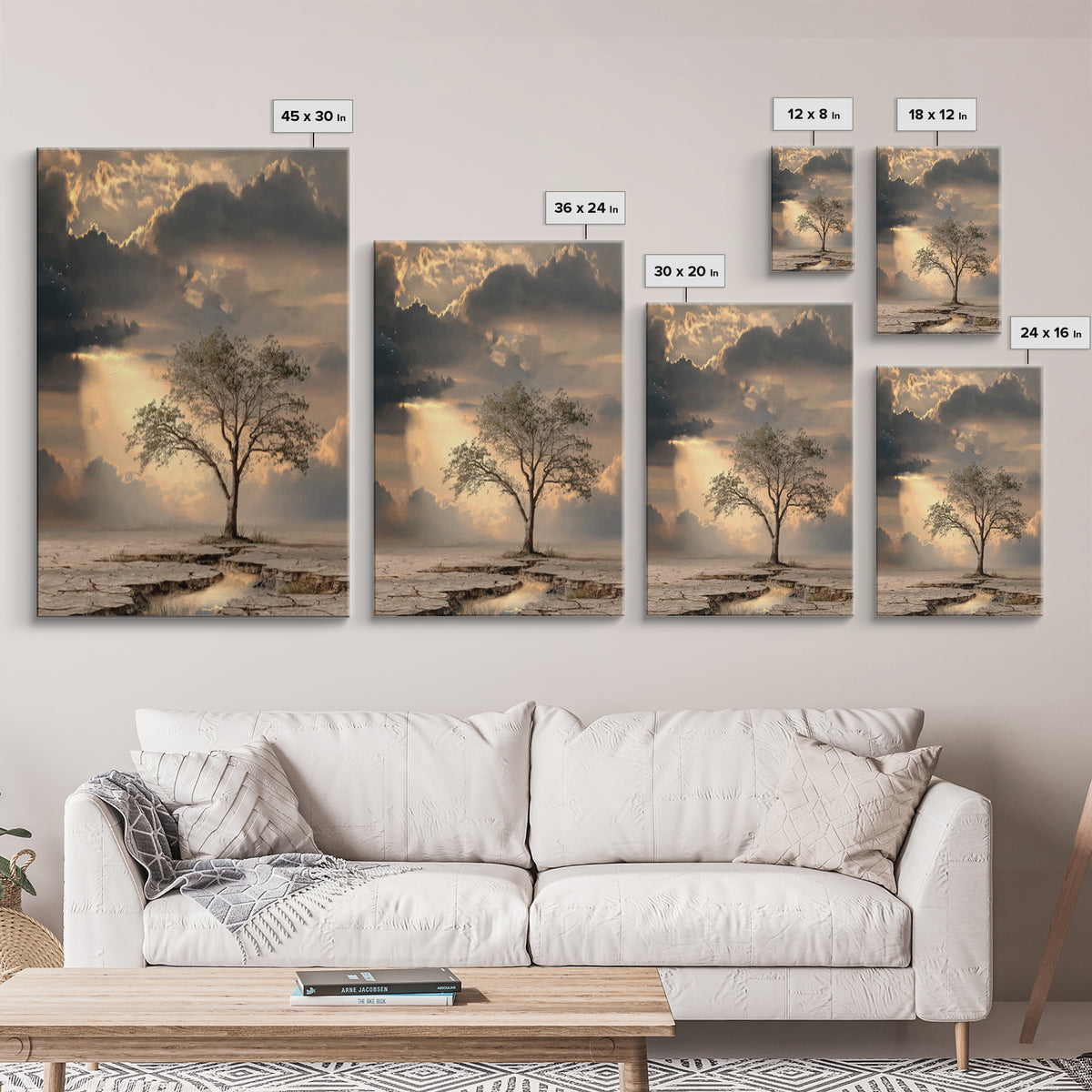 Stormvale Covenant – Framed Canvas Print – Christian Wall Art – Christian Art Canvas – Moody Christian Art – Christian Gift – Christian Dec