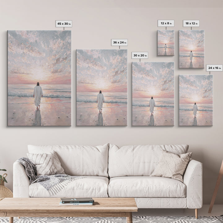 Morning Promise – Framed Canvas Print – Christian Art – Christian Art Canvas – Jesus Painting – Christian Wall Art – Subtle Christian Paint