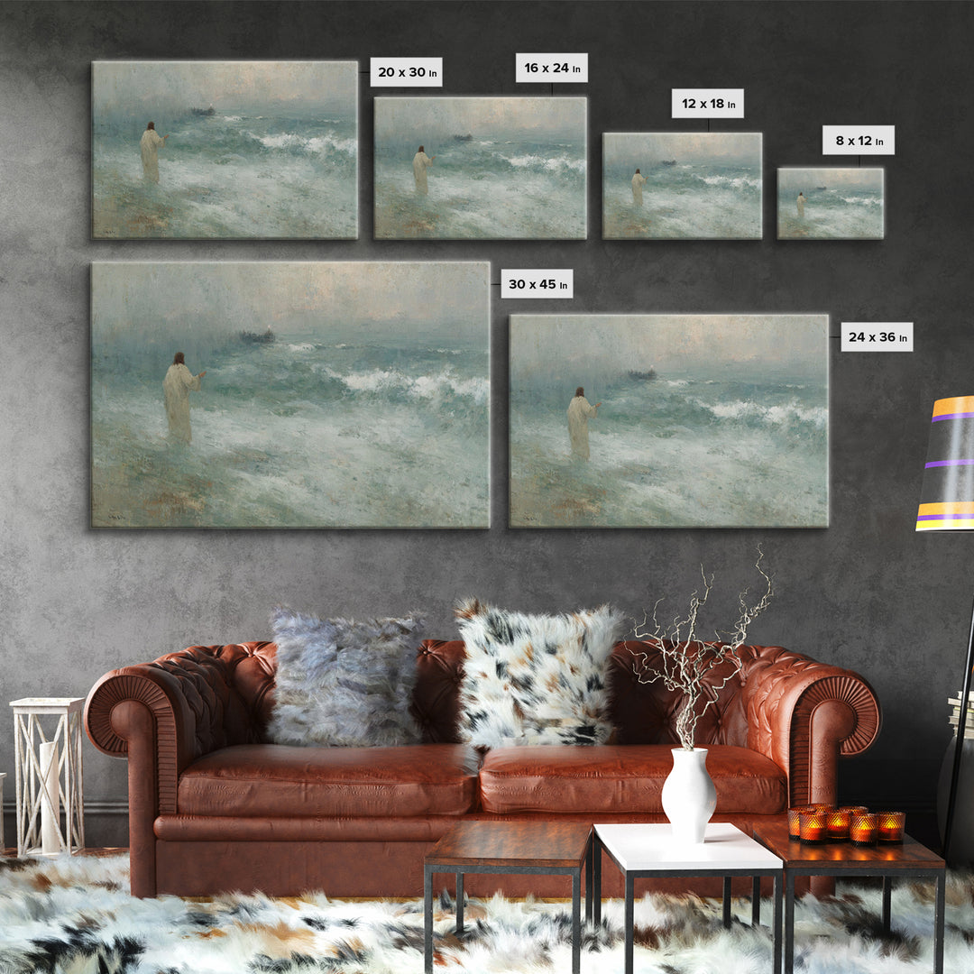 Radiant Dawn – Framed Canvas Print – Jesus Canvas Art – Christian Wall Art – Christian Art Painting – Christian Christmas Art – Unique Chri