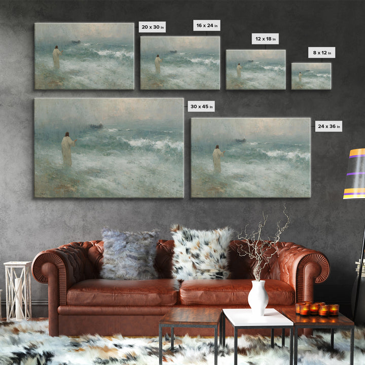 Radiant Dawn – Framed Canvas Print – Jesus Canvas Art – Christian Wall Art – Christian Art Painting – Christian Christmas Art – Unique Chri