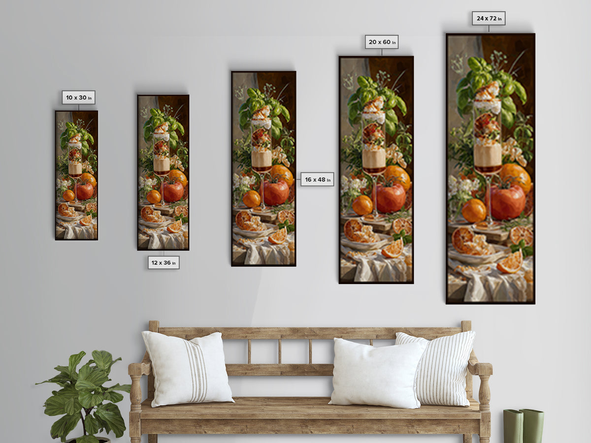 Espresso Martini Coffee Cocktail Still Life Canvas Print, Coffee Shop Art, Wall Decor, Cafe Decor, Fine Art, Cafe, Kitchen Gift, CSA-1x3-77