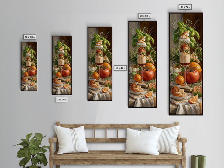 Espresso Martini Coffee Cocktail Still Life Canvas Print, Coffee Shop Art, Wall Decor, Cafe Decor, Fine Art, Cafe, Kitchen Gift, CSA-1x3-77