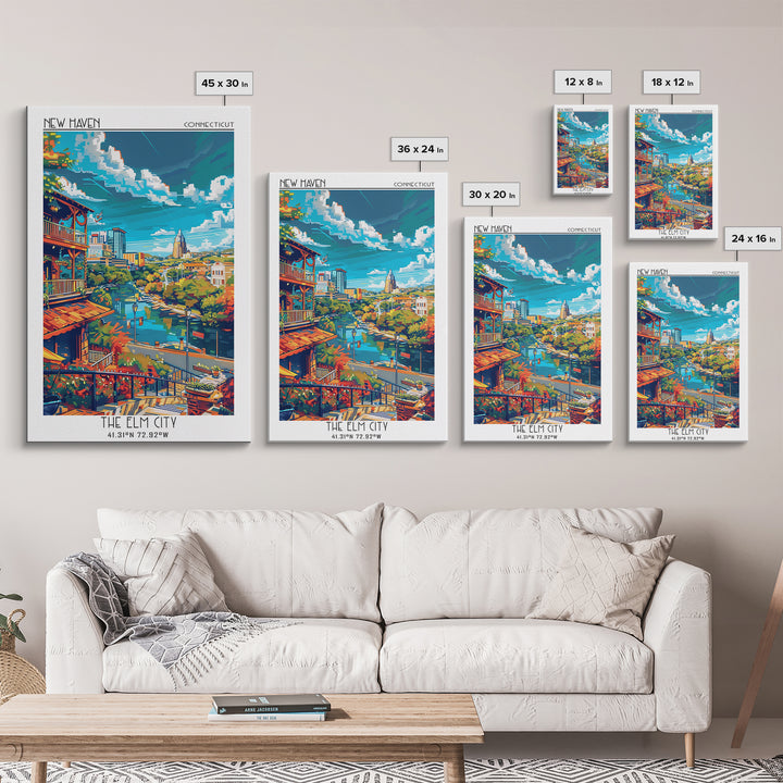 New Braunfels Travel Poster, Canvas Print, City Travel Poster, Travel Wall Art, Gallery Wall Set, Home Office Decor, Wanderlust Gift