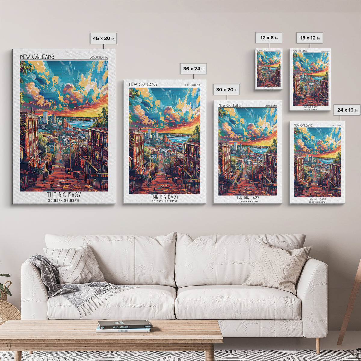 New Haven Travel Poster, Canvas Print, Retro Wall Art, Travel Print, Gallery Wall Set, Travel Posters, Home Decor, Minimalist Poster