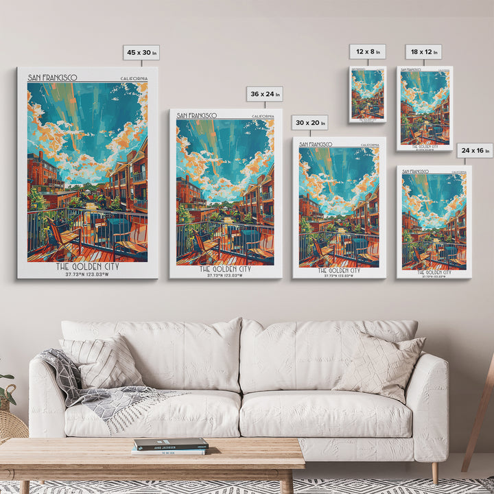 Sandy Springs Travel Poster, Canvas Print, City Travel Poster, Vintage City Poster, Fine Art Print, City Illustration, Landscape Art