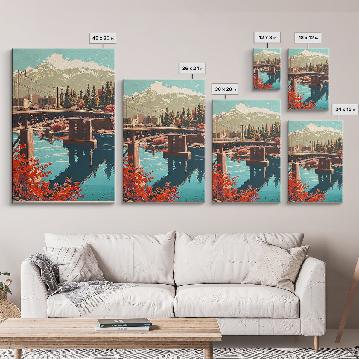 Colorado Springs Travel Poster, Canvas Print, Travel Art Print, Modern Wall Decor, Wanderlust Gift, Poster Print, Retro Travel Print