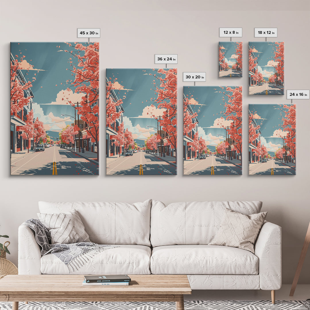 Greeley Travel Poster, Canvas Print, City Travel Poster, Travel Wall Art, Travel Art Print, Fine Art Print, Travel Print, Home Decor