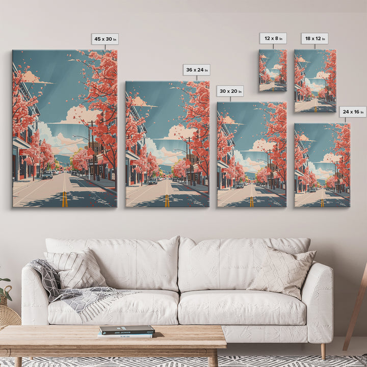 Greeley Travel Poster, Canvas Print, City Travel Poster, Travel Wall Art, Travel Art Print, Fine Art Print, Travel Print, Home Decor