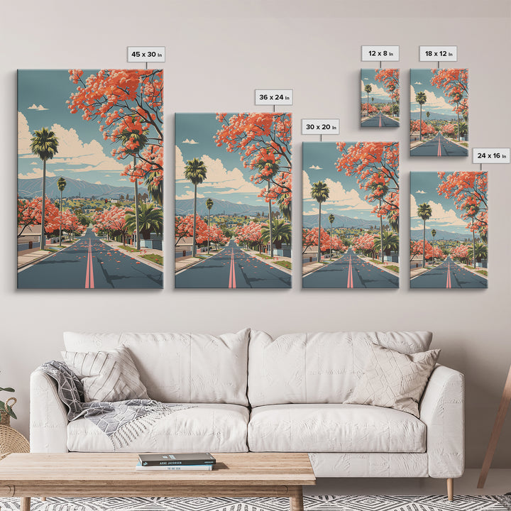 Jurupa Valley Travel Poster, Canvas Print, City Travel Poster, Vintage City Poster, Retro Wall Art, Gallery Wall Set, Vintage Poster