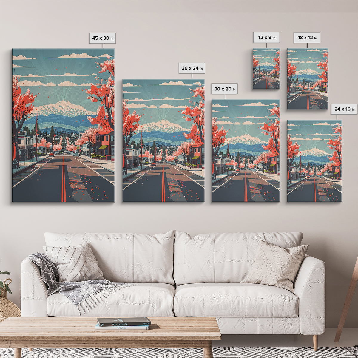 Menifee Travel Poster, Canvas Print, Poster Print, Travel Wall Art, Retro Wall Art, Travel Print, Colorful Wall Art, Wanderlust Gift