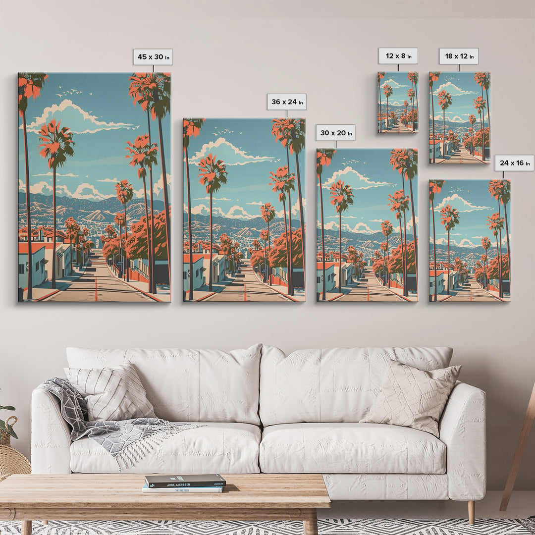 Rialto Travel Poster, Framed Canvas Print, Travel Wall Art, City Wall Art, Wanderlust Gift, Poster Print, Travel Art Print, Wall Art