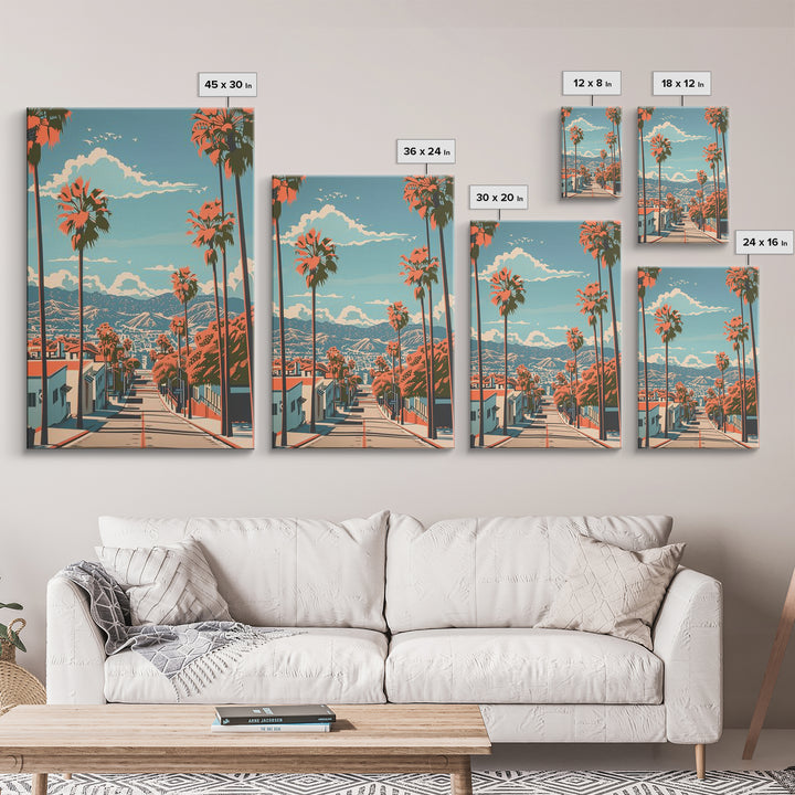 Rialto Travel Poster, Framed Canvas Print, Travel Wall Art, City Wall Art, Wanderlust Gift, Poster Print, Travel Art Print, Wall Art