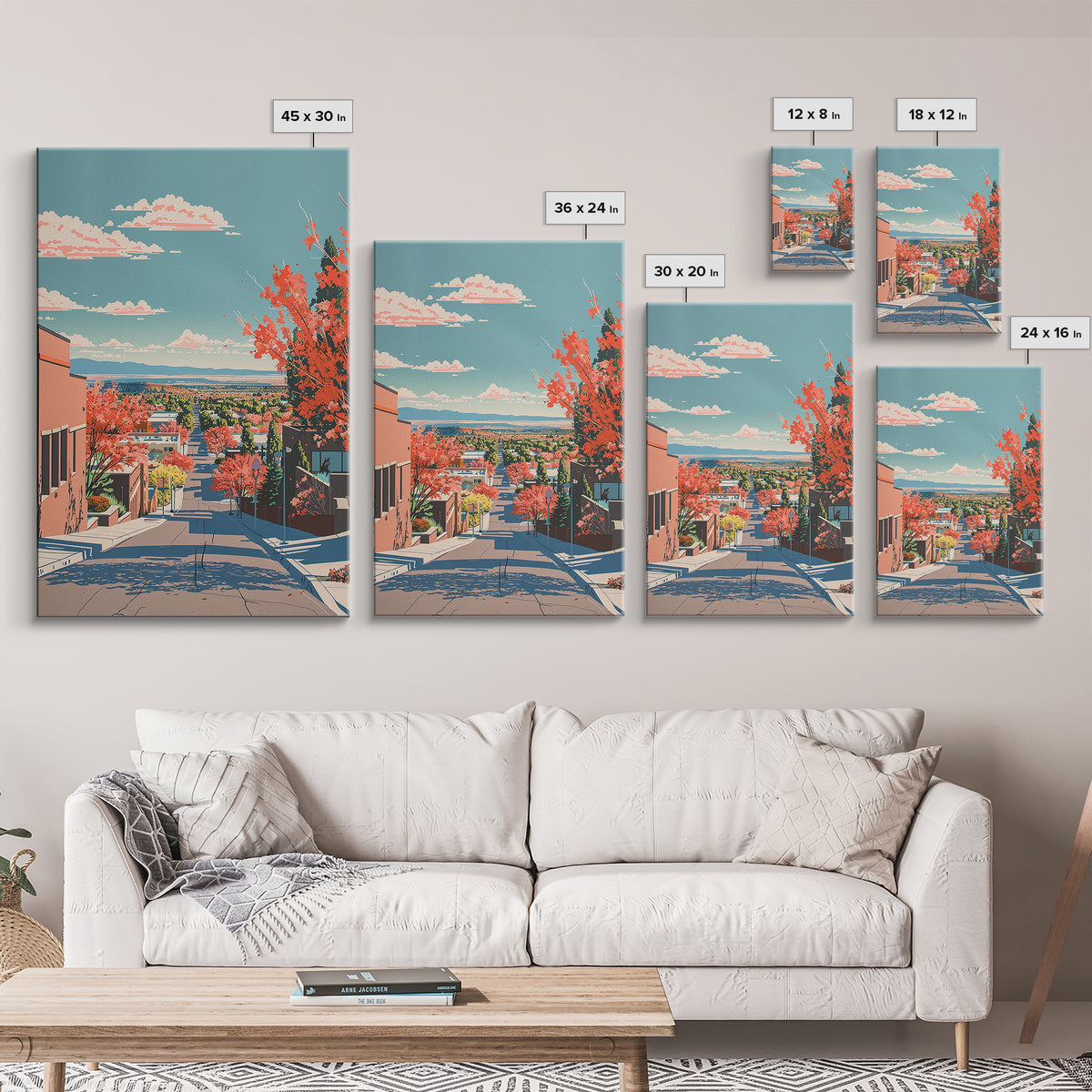 Rio Rancho Travel Poster, Framed Canvas Print, Retro Travel Poster, City Wall Art, Minimalist Poster, Travel Posters, Fine Art Print