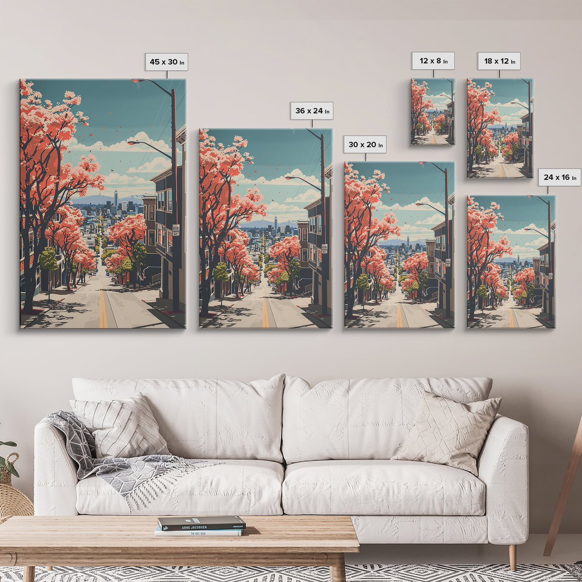 San Mateo Travel Poster, Canvas Print, City Art Print, Travel Wall Art, Home Decor, Poster Art, Living Room Wall Art, Travel Posters