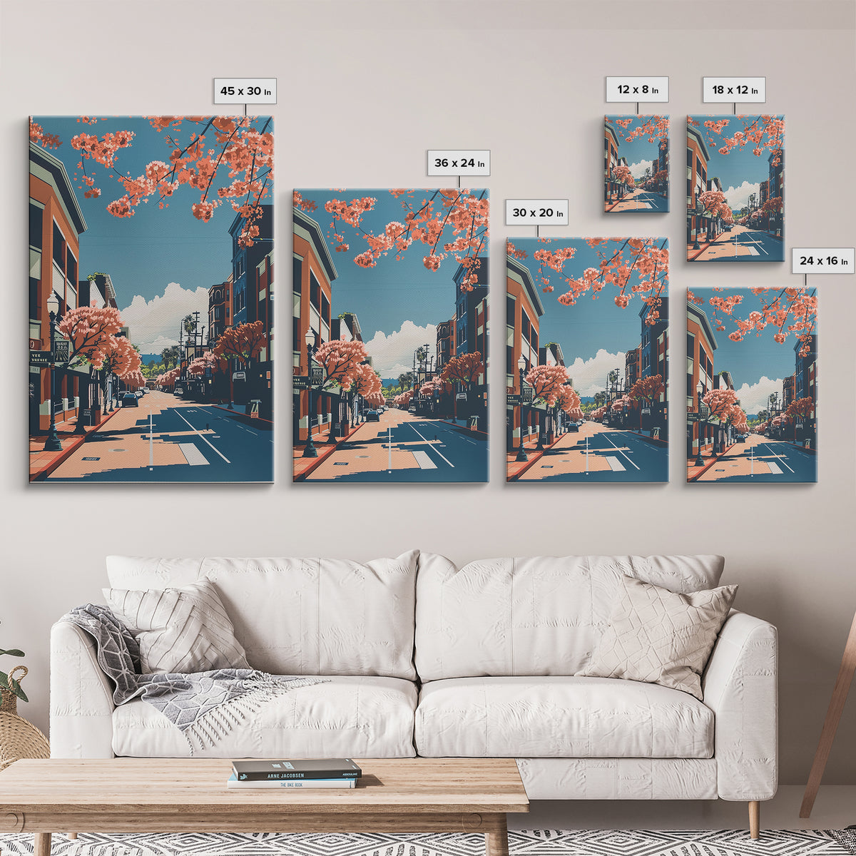 Santa Clara Travel Poster, Canvas Print, Travel Wall Decor, Minimalist Poster, Travel Wall Art, Poster Print, Wall Art, Travel Decor