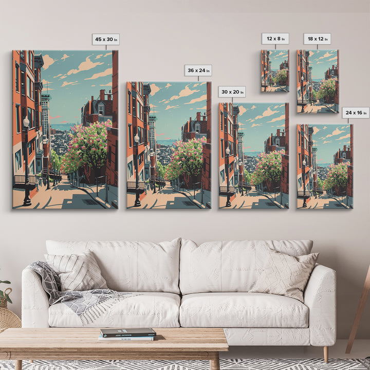 Stamford Travel Poster, Canvas Print, City Travel Poster, Travel Wall Art, Travel Decor, Landscape Art, Poster Print, Travel Posters