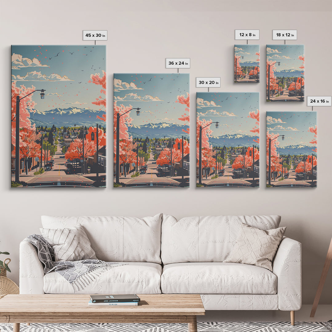 Westminster Travel Poster, Canvas Print, Poster Print, Travel Wall Art, Art Print, Wanderlust Gift, City Illustration, Travel Prints