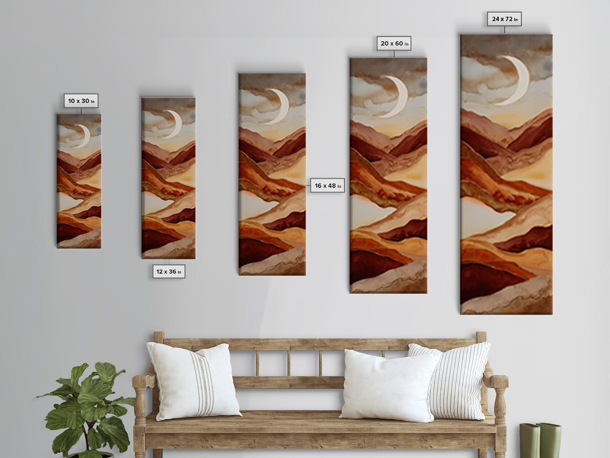 Wind Carved Dune Patterns from Above Canvas Print, Desert Art, Landscape Art, Southwestern Decor, Fine Art, Desert, Art Print, DES-1x3-56