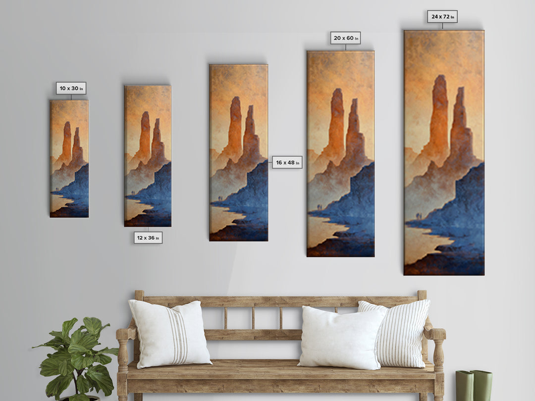 Agave Plant Closeup Canvas Print, Desert Art, Western Decor, Southwestern Decor, Fine Art, Desert, Modern Decor, Fine Art Print, DES-1x3-60