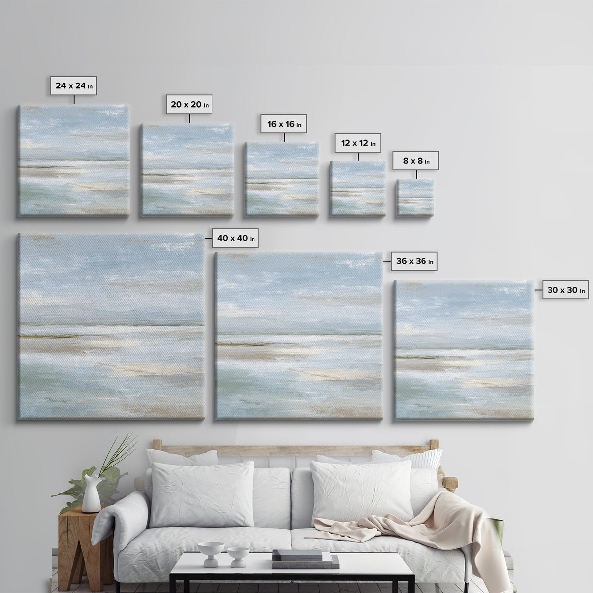 Quiet Coastal Dunes Framed Canvas Print, Dental Office Art, Dental Hygiene, Office Decor, Fine Art, Calm, Medical Office Art, DOA-1x1-70