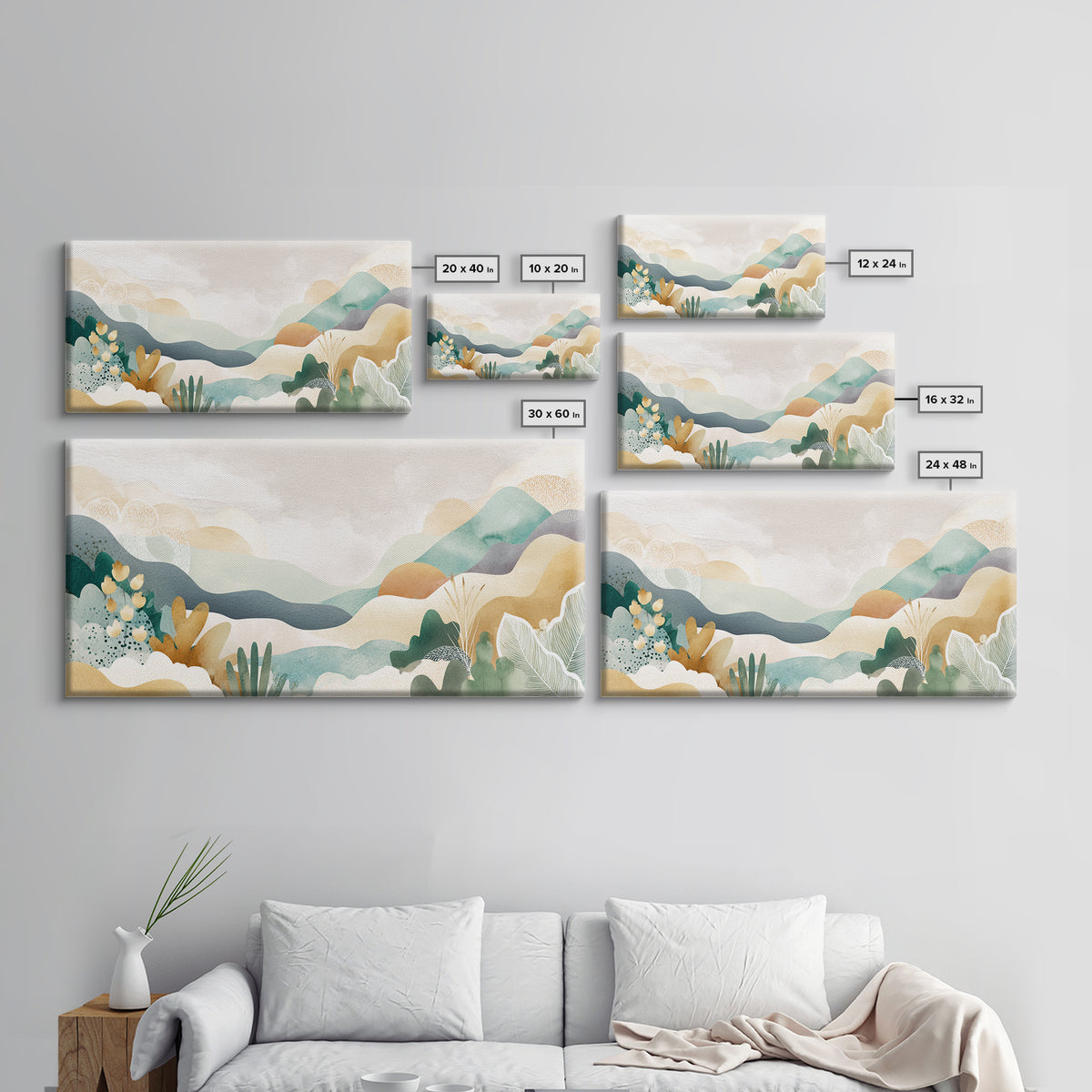 Cheerful Animal Dentist Themed Character Without Text Canvas Print, Dental Office Art, Office Decor, Fine Art, Calm, Art Print, DOA-2x1-22