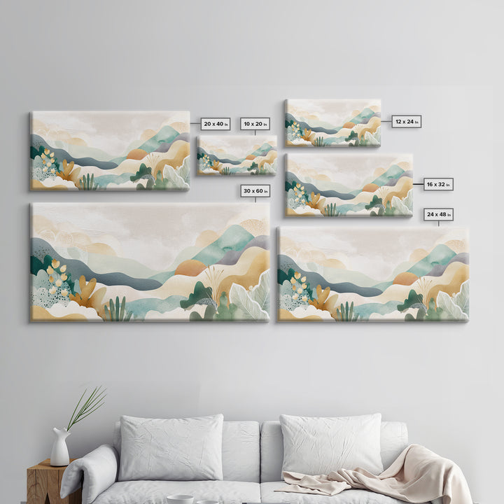 Cheerful Animal Dentist Themed Character Without Text Canvas Print, Dental Office Art, Office Decor, Fine Art, Calm, Art Print, DOA-2x1-22