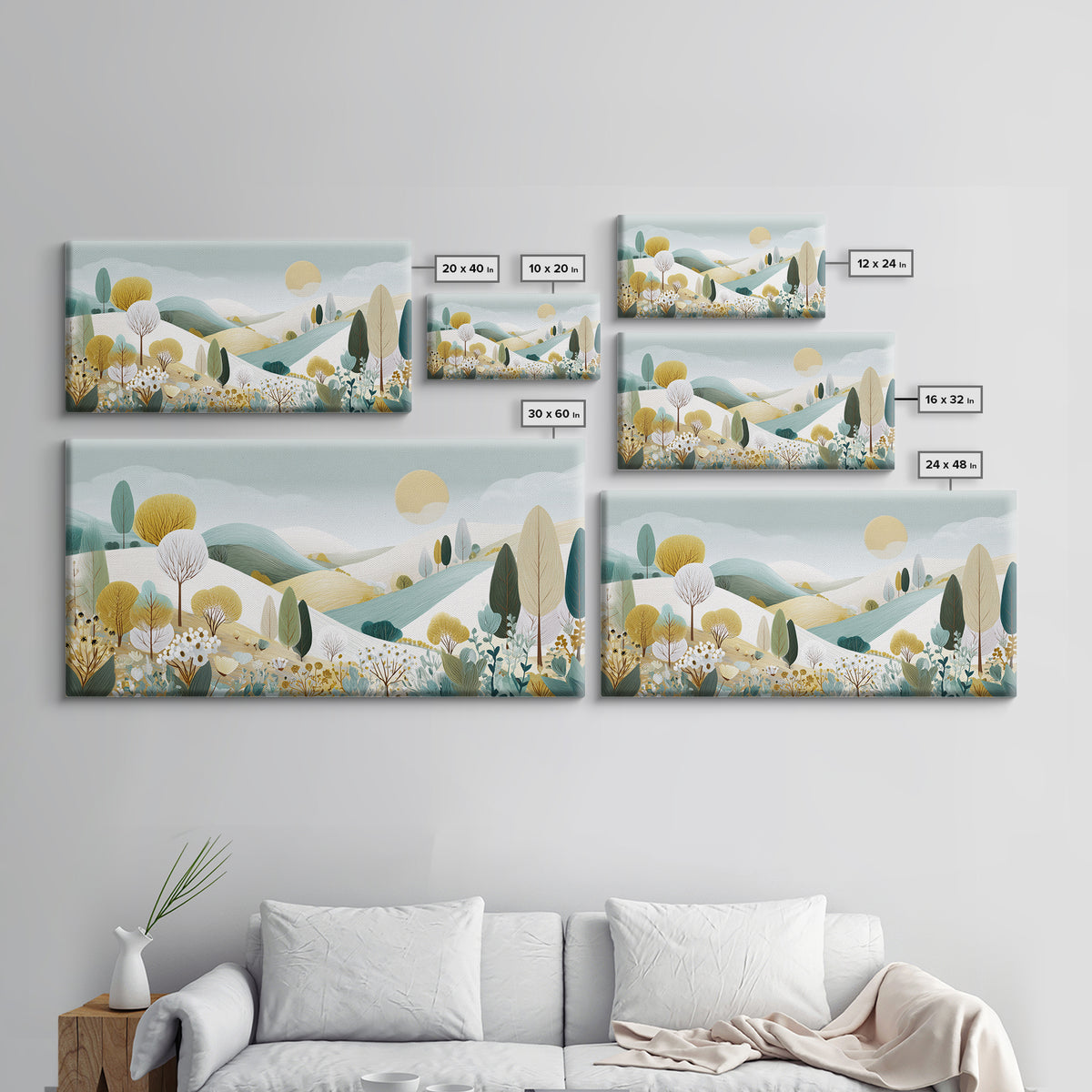 Playful Tooth Shaped Character Canvas Print, Dental Office Art, Dental Office, Office Decor, Fine Art, Calm, Room Decor, DOA-2x1-26