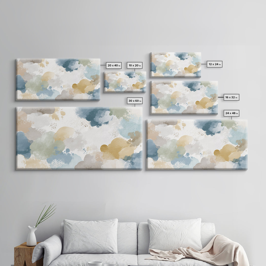 Cheerful Animal Dentist Themed Character Without Text Canvas Print, Dental Office Art, Luxury Decor, Office Decor, Calm, DOA-2x1-94