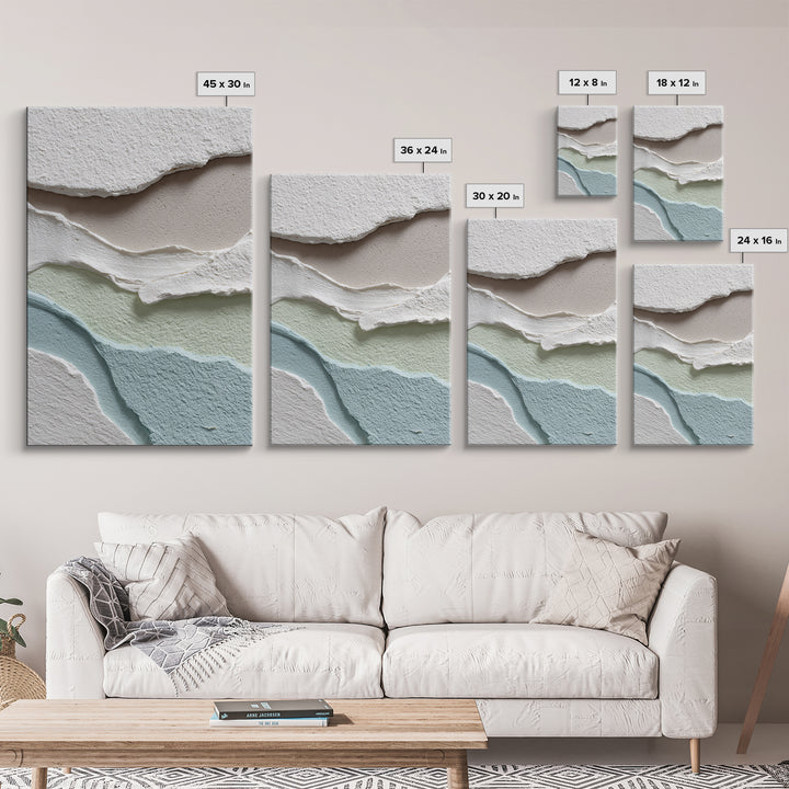 Minimal Line Faces Framed Canvas Print, Dental Office Art, Unique Wall Art, Office Decor, Fine Art, Calm, Dental Assistant, DOA-2x3-24