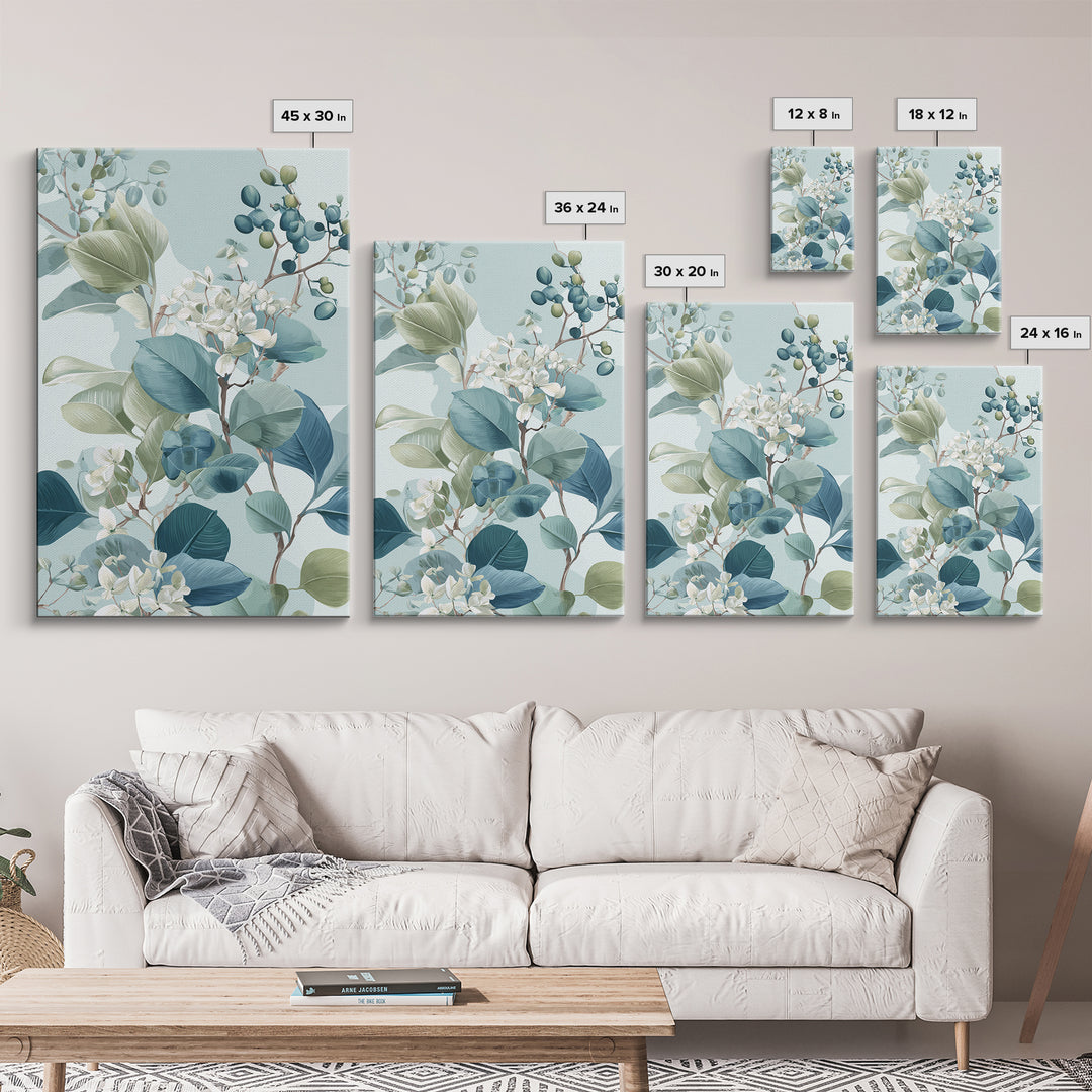Cheerful Animal Dentist Themed Character Without Text Canvas Print, Dental Office Art, Neutral Decor, Office Decor, Calm, DOA-2x3-34