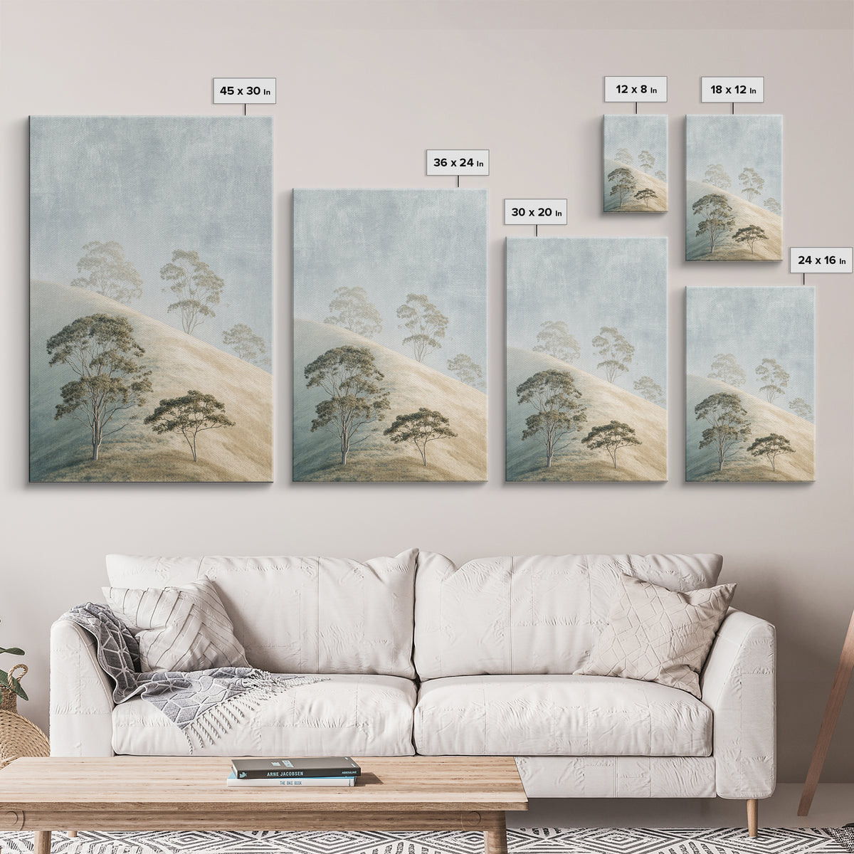 Minimal Line Faces Framed Canvas Print, Dental Office Art, Medical Decor, Office Decor, Fine Art, Calm, Gallery Decor, DOA-2x3-48