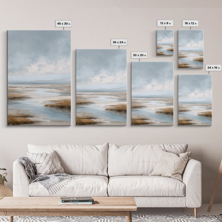 Quiet Coastal Dunes Canvas Print, Dental Office Art, Wall Decor, Office Decor, Fine Art, Calm, Contemporary Art, Wall Art, DOA-2x3-54