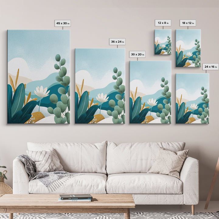 Cheerful Animal Dentist Themed Character Without Text Canvas Print, Dental Office Art, Luxury Decor, Office Decor, Calm, DOA-2x3-58