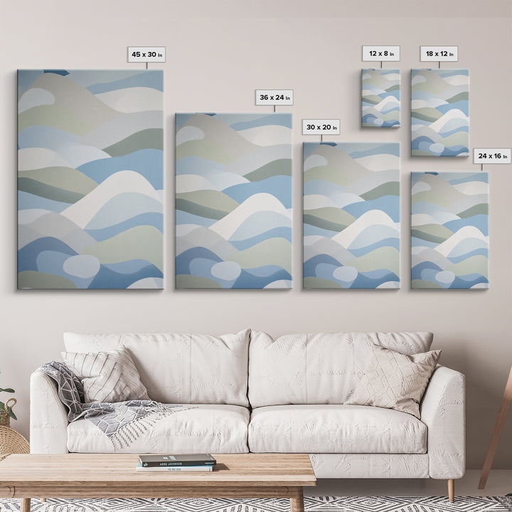 Playful Tooth Shaped Character Canvas Print, Dental Office Art, Art Print, Office Decor, Fine Art, Calm, Unique Wall Art, DOA-2x3-62