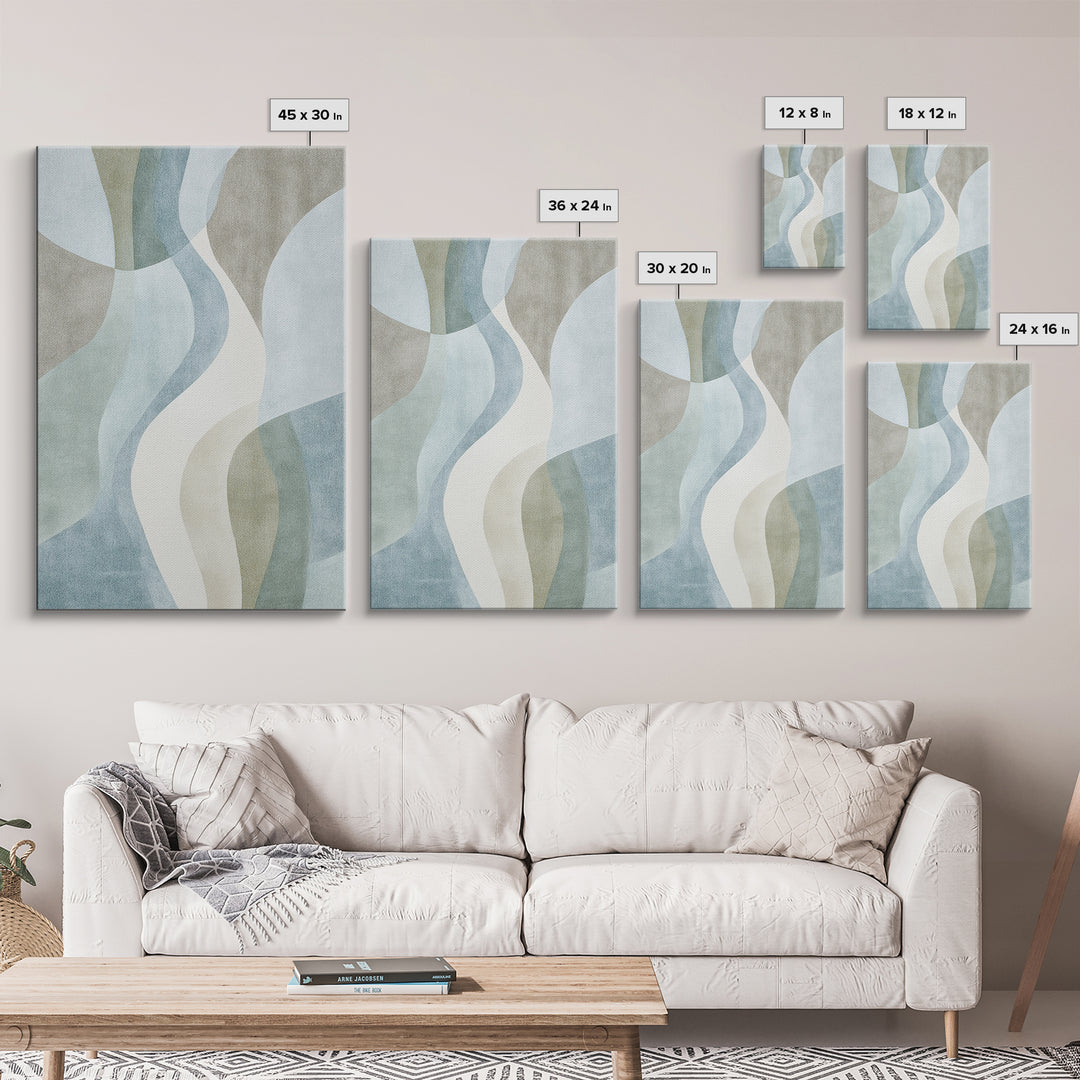 Minimal Line Faces Canvas Print, Dental Office Art, Fine Art Print, Office Decor, Fine Art, Calm, Printable Wall Art, DOA-2x3-96