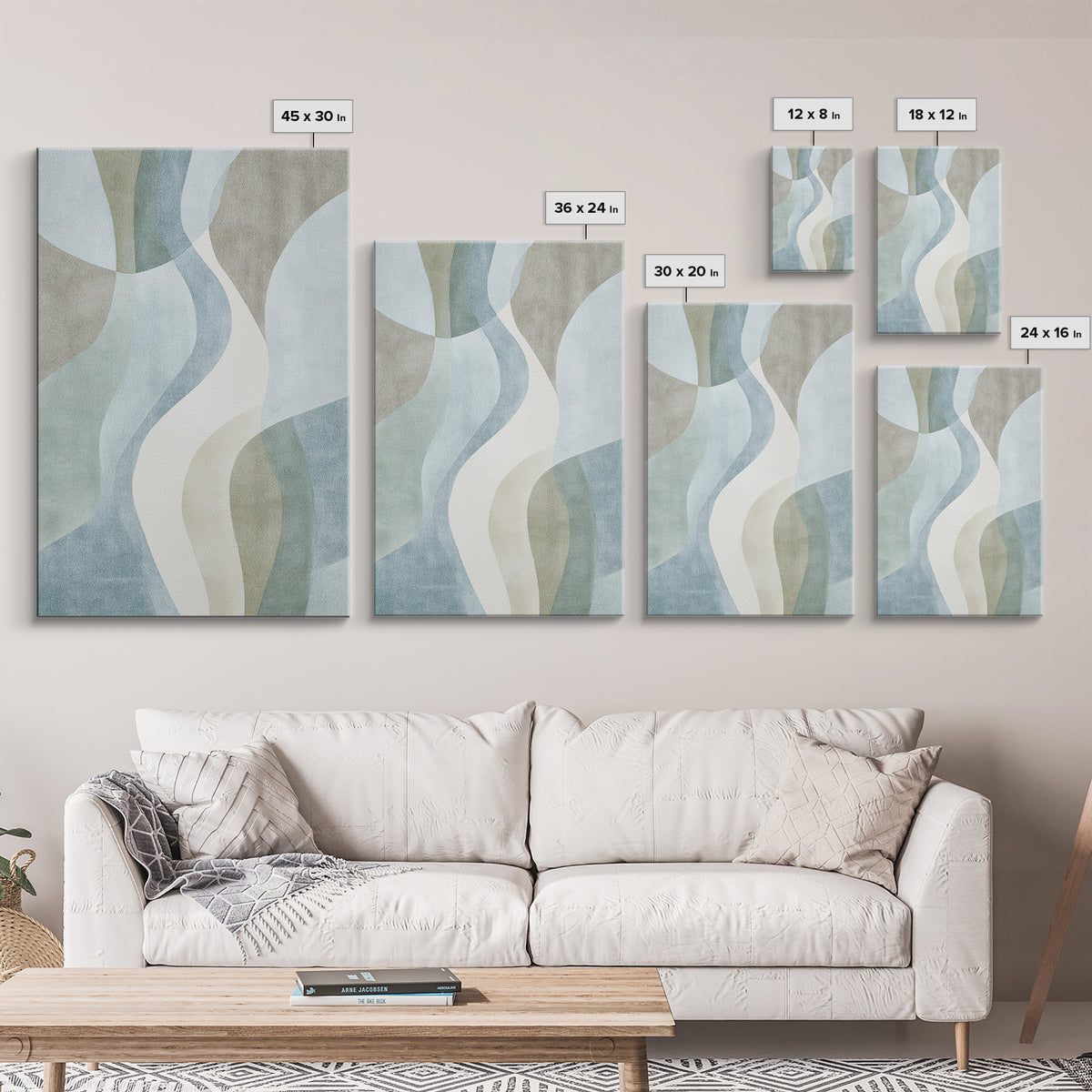Minimal Line Faces Canvas Print, Dental Office Art, Fine Art Print, Office Decor, Fine Art, Calm, Printable Wall Art, DOA-2x3-96