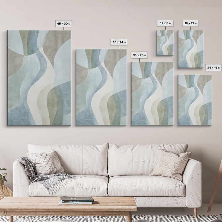Minimal Line Faces Canvas Print, Dental Office Art, Fine Art Print, Office Decor, Fine Art, Calm, Printable Wall Art, DOA-2x3-96